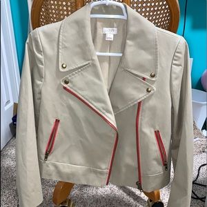 Like New J.Crew Cropped Zipper Jacket